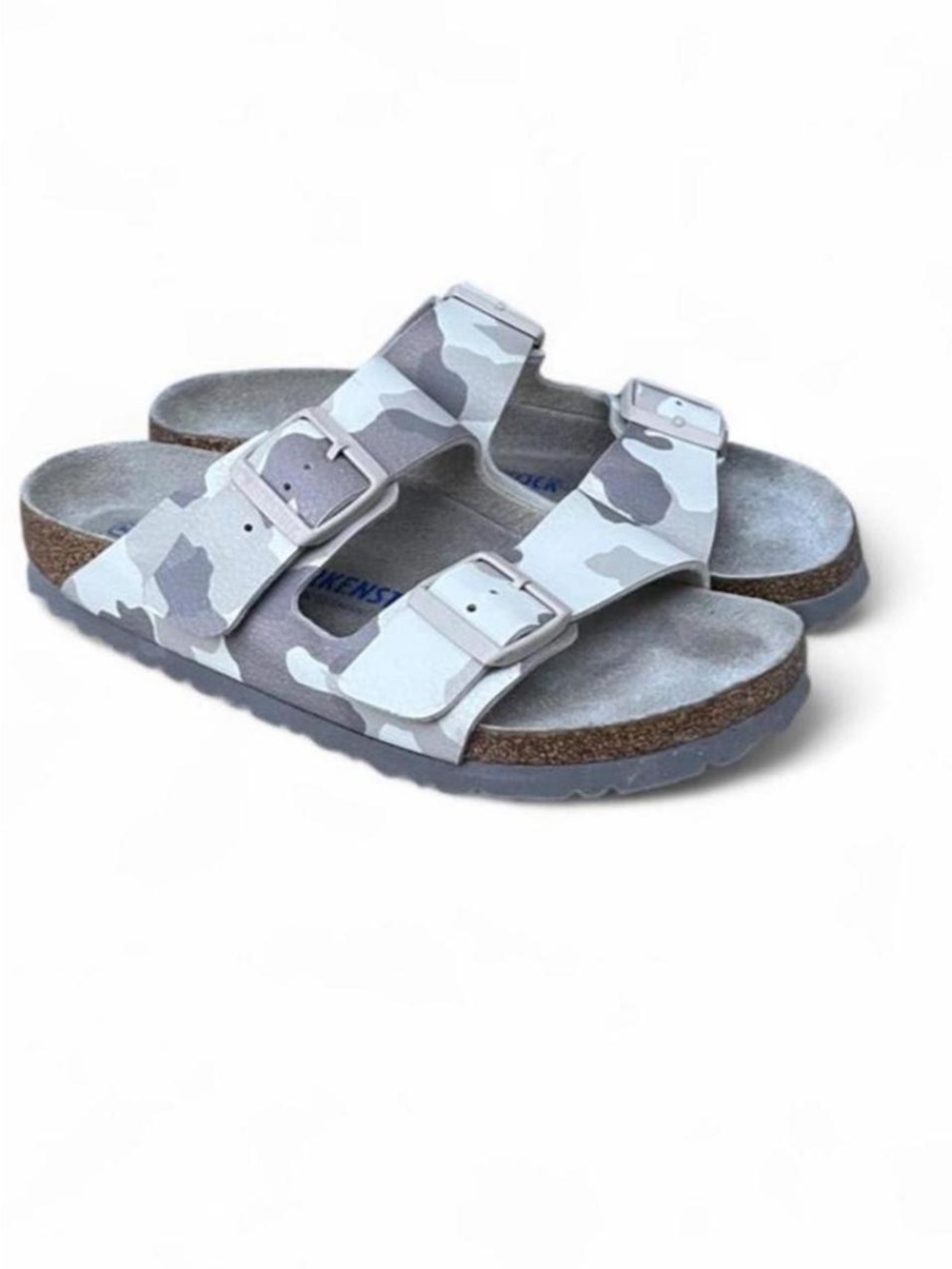 Birkenstock Arizona Desert Soil Camo Soft Footbed Sandals EU 39 Women’s 8 Narrow